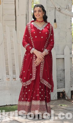Three Piece Party Gown